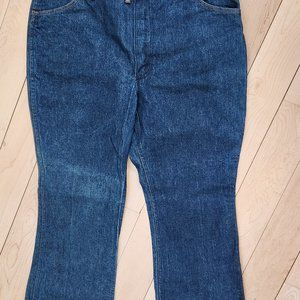 NOS MAVERICK BELL BOTTOM JEANS SIZE 38 X 34 LONG